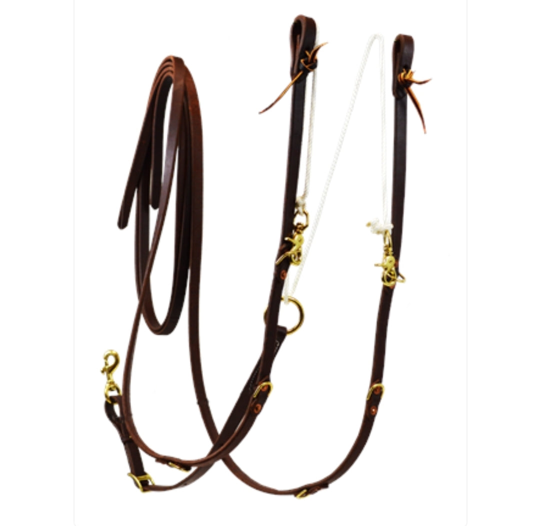 Kincade Flat Standing Martingale II - Brown - Kincade-BNX100614-Brown