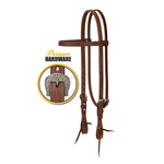 Synergy® Harness Leather Headstall with Designer Hardware