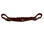 Curb Strap - Braided Leather