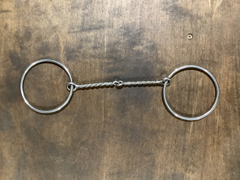 Twisted Two Piece Snaffle