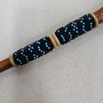 Beaded Leather Quirt