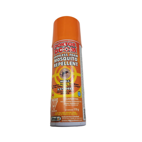 Doktor Doom - Odorless Foam Mosquito Repellent