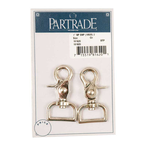 Snap - 1″ Nickel Plated