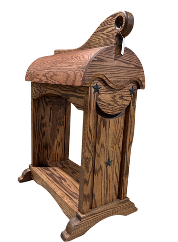 Wooden Saddle Stand - Made of Oak