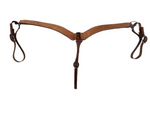 Jeff Smith Standard Breast Collar - Rough Out Natural Dark Oil