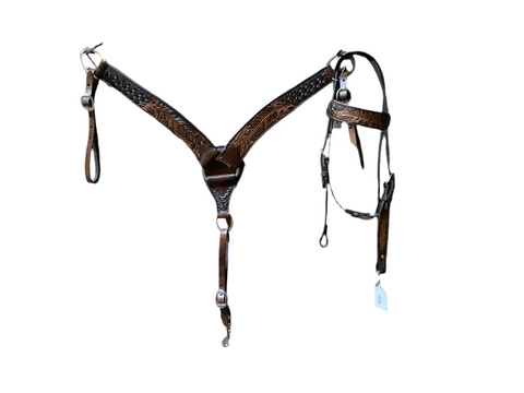 Tack Set - Feather and Snowflake