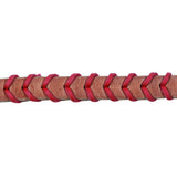 Harness Leather Braided Barrel Reins