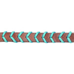 Harness Leather Braided Barrel Reins