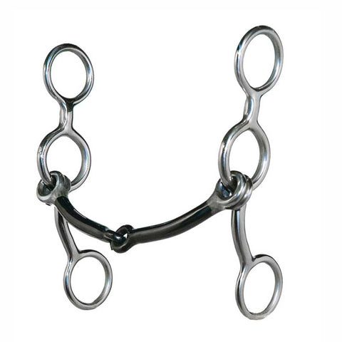 Junior Cow Horse Smooth Snaffle 5.5"