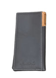 Wallet - Leather - Embroidered Scroll
