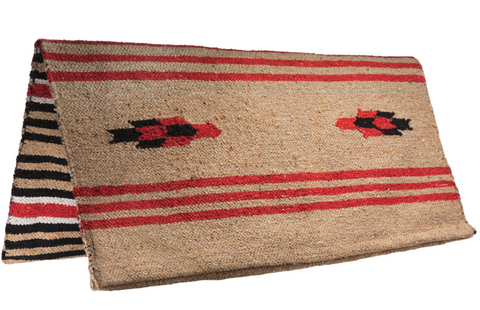 Single Weave Saddle Blanket - Assorted Colours and Designs