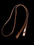 Leather Braided Barrel Reins