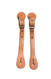 Ladies/Youth Spur Straps - Straight Latigo Leather