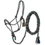 Rope Halter - Mecate Halter with Lead