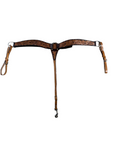 Breast Collar - 2" Tooled Two Tone