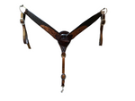 Scott Thomas Breast Collar - Snowflake and Caddo Rose