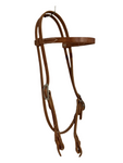 Browband - Harness Leather with Quick Change 7146