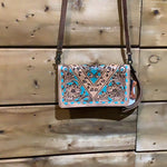 American Darling - Leather Tooled Organizer Purse