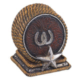 Coasters - Horseshoe and Lariat Set