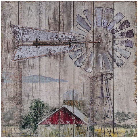 Wall Decor - Windmill Farm Scene