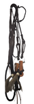 One Ear Nylon Bridle with Bit and Nylon Mecate NOE-1