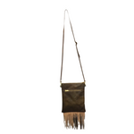 Cowhide Fringe Purse