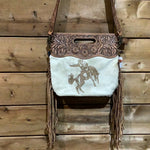 American Darling - Crossbody Hair on Bronc Purse