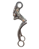 Floral Dotted 7 Shank - High Port Bit