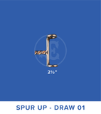 Elliott Bits Gallery - Spur Up - Cheek Pieces