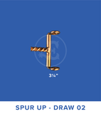 Elliott Bits Gallery - Spur Up - Cheek Pieces
