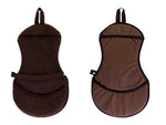 Saddle seat cushion