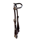 One Ear Headstall - Cowperson Tack Dollar Sign Conchos & Buckles
