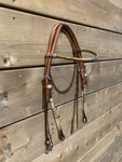 Browband w/Rawhide Browband & Cheek Pieces