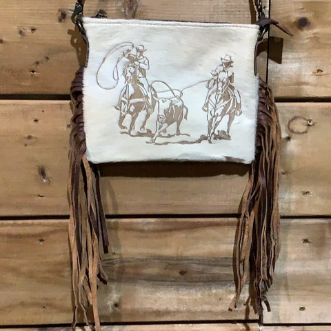 American Darling - Crossbody Bag Hair on Team Ropers