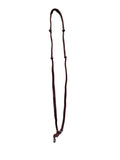 Barrel Reins - 5/8" Braided Leather with 4 Knots
