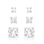 Montana Silversmiths - Shine Bright Triple Crystal Post Earring Set