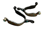Ladies Spurs - Cowboy Tack - Medium Cup Feather