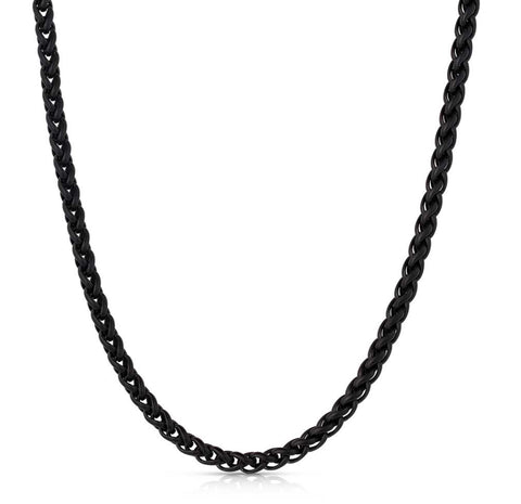 Montana Silversmiths - Midnight Onyx Wheat Chain