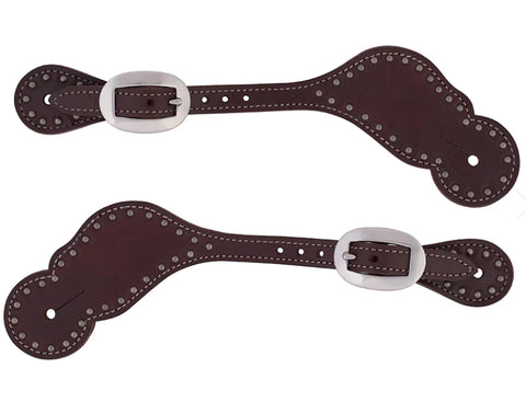 Work Tack Spur Strap with Dotts