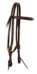 Browband Headstall - 5/8” Double Stitched HDST-14