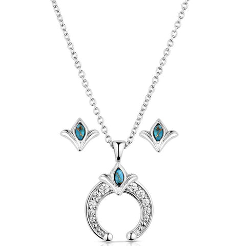 Montana Silversmiths - Squash Blossom CZ