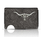 Montana Silversmiths - Gun Metal/Longhorn