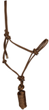 Rope Halter with Lead - Horse Size