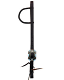 One Ear Headstall - 3/4" - Turquoise Cactus Buckle