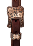One Ear Bridle - Antique Copper Buckle HDST-721
