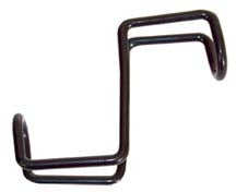 Single Tack Hook - Black