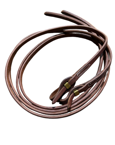 Split Reins - 5/8" Leather Quick Change