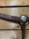 Breast Collar - Roohide - Floral