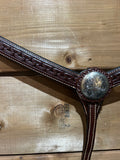 Breast Collar - Roohide - Stamped