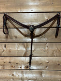 Breast Collar - Roohide - Stamped